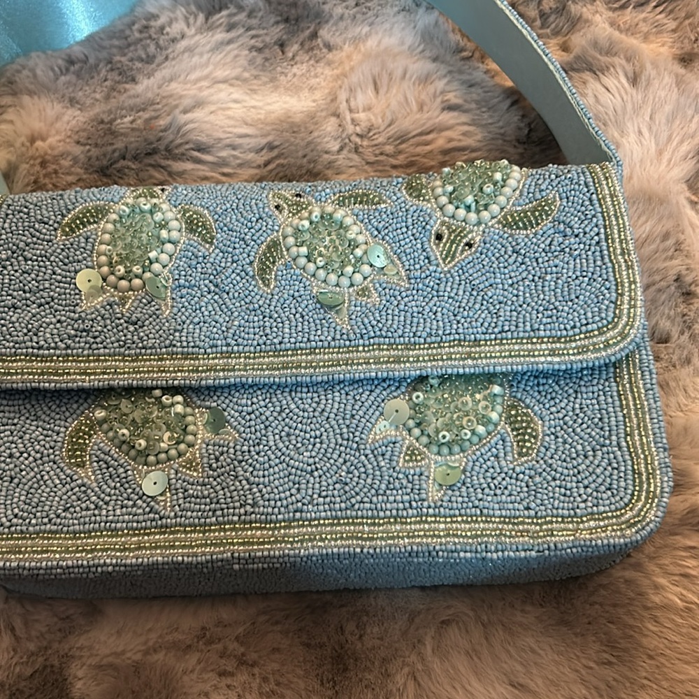 Brand new hand beaded bag